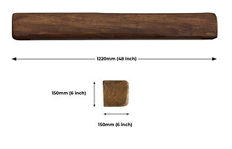 MI-BEAM Mi-Beam, 150 x 150 x 1220 Oak