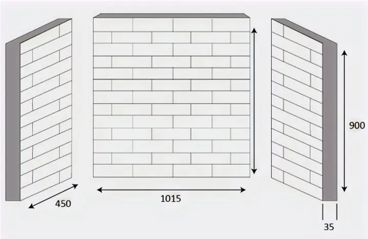 Gallery Staggered Oyster Slate Fireplace Chamber Panels.