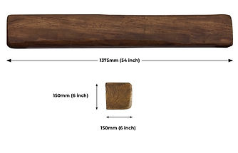MI-FLUE Mi-Beam, 150 x 150 x 1375 Oak