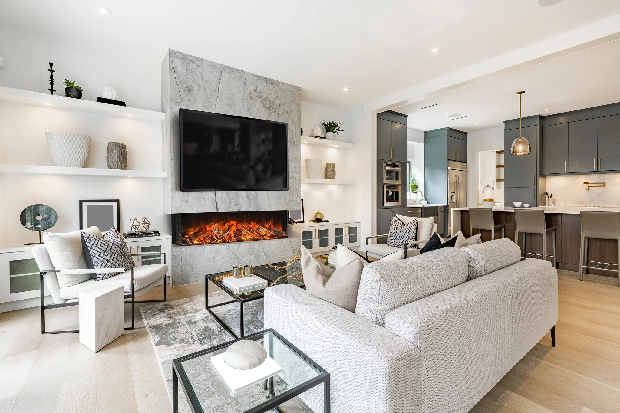 Nero 1200 media wall fire