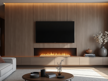 Stylish Media Walls by The Fire Store