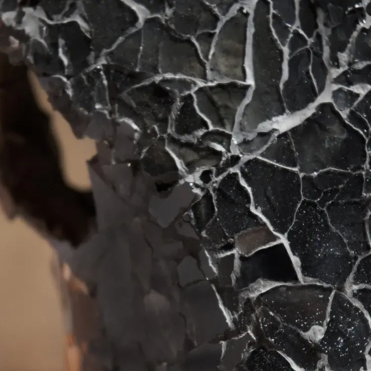 Thumbnail: Black Mirror  Mosaic Finish Cow