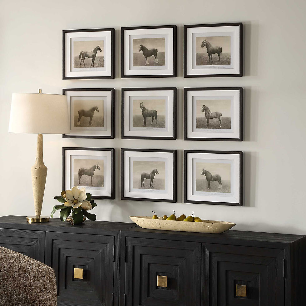 Thumbnail: Equine Dynasty Framed Prints, S9