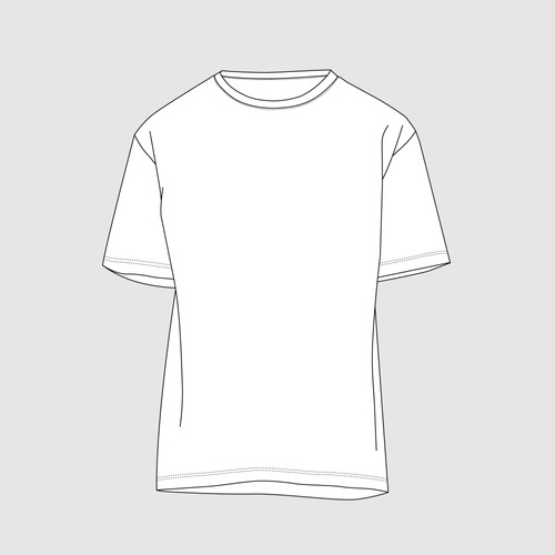 Men Tshirt Pattern 13 sizes Longan Patterns