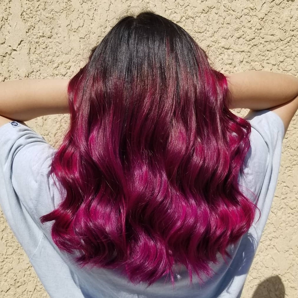 Magenta Balayage