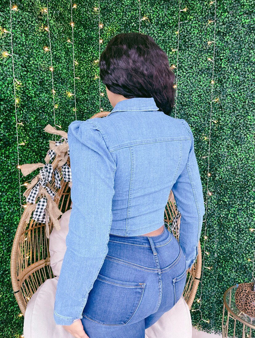 Thumbnail: Wash What You Say Denim  Top
