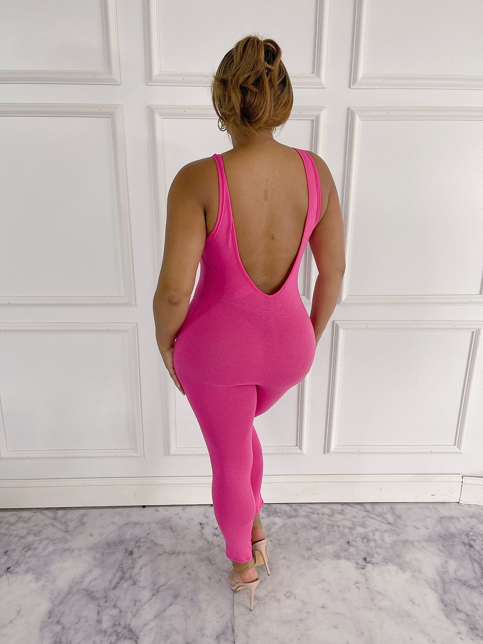 Thumbnail: Remedy for  Everything Solid Tank Jumpsuit 