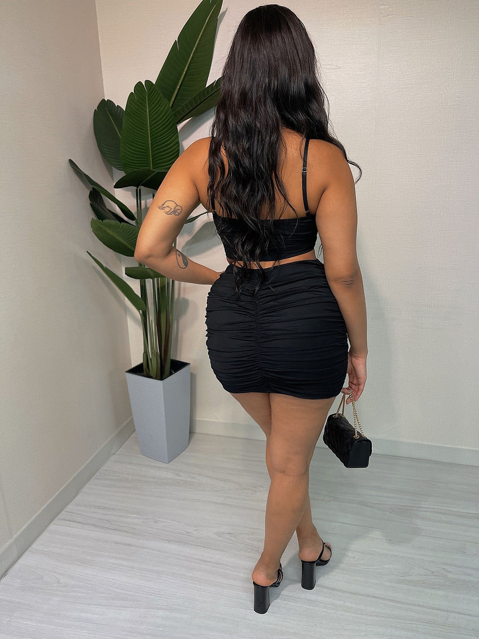 Thumbnail: In A Ruched Skirt Set