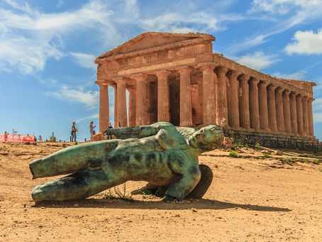 西地中海遊輪景點 ~阿格里真托神廟谷 Agrigento La Vallee Des Temples