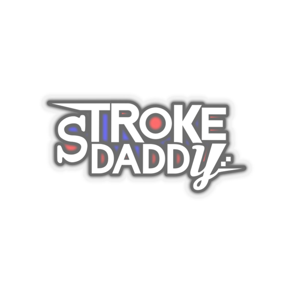 Stroke Daddy Sticker