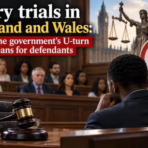 Jury trials Scrapped in England and Wales: what the government's U-turn means for defendants
