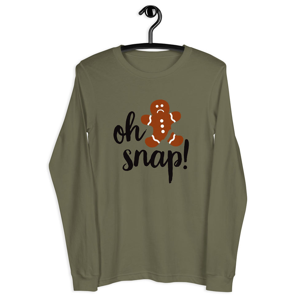 Thumbnail: Oh Snap Unisex Long Sleeve Tee
