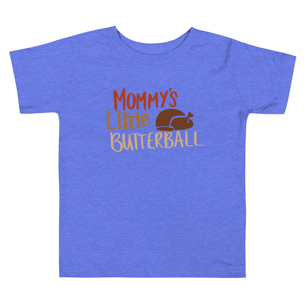 Thumbnail: Mommy’s Little Butterball Toddler Short Sleeve Tee