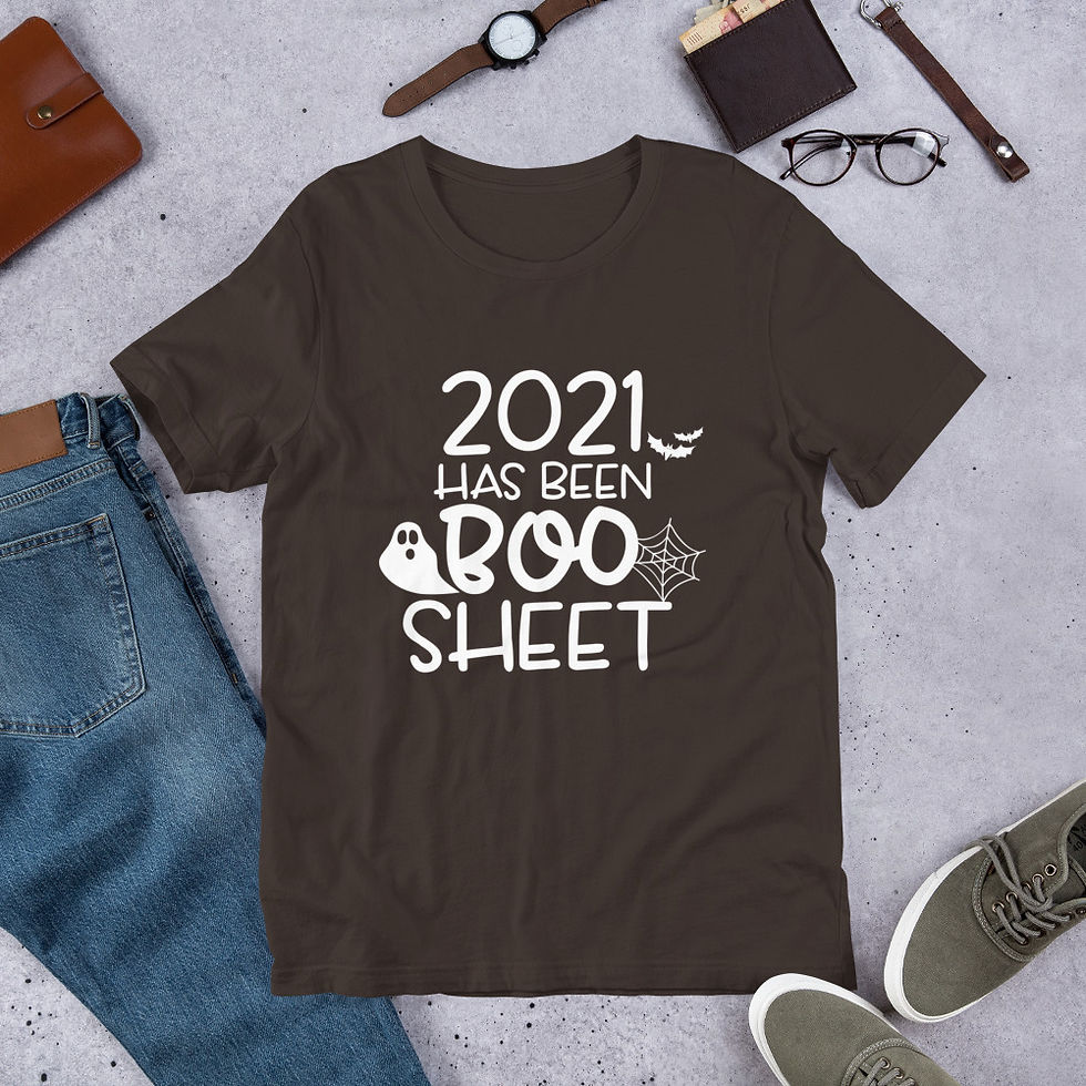 Thumbnail: 2021 Has Been Boo Sheet Short-Sleeve Unisex T-Shirt