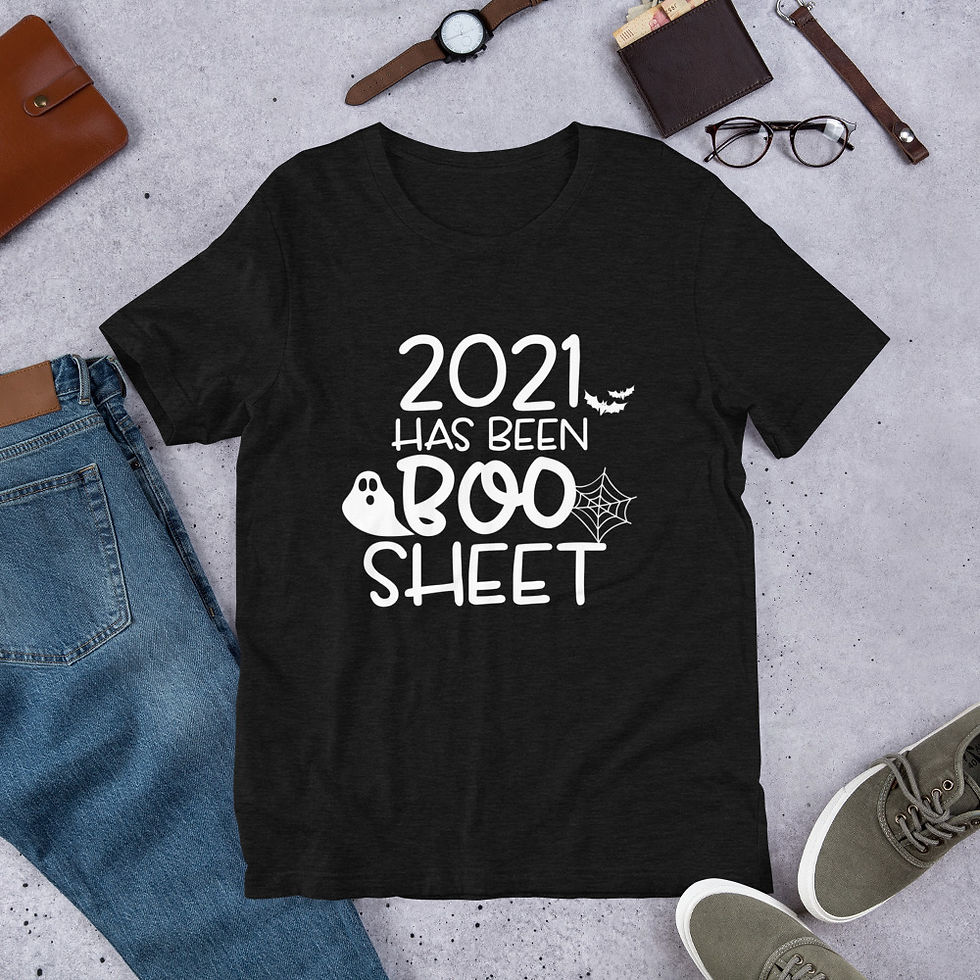 Thumbnail: 2021 Has Been Boo Sheet Short-Sleeve Unisex T-Shirt