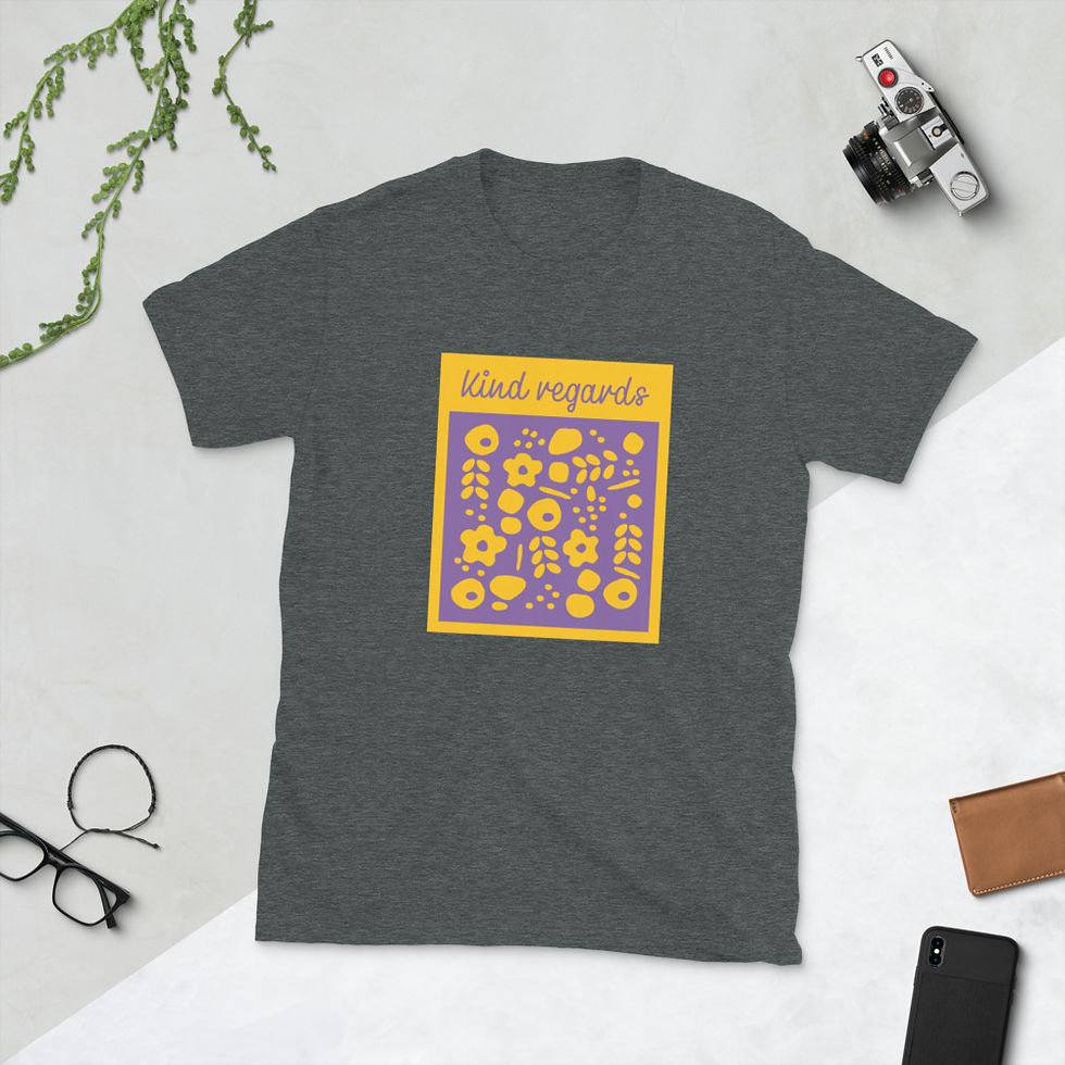 Thumbnail: Kind Regards Short-Sleeve Unisex T-Shirt