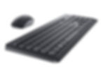 Thumbnail: Dell Wireless Keyboard and Mouse-KM3322W - US International (QWERTY)