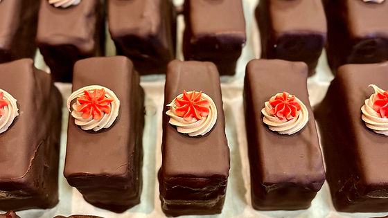 Raspberry Chocolate Truffle Pastry GF/DF (12)