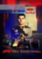 Poster of Dutch champion Formula 1 diver Max Verstappen