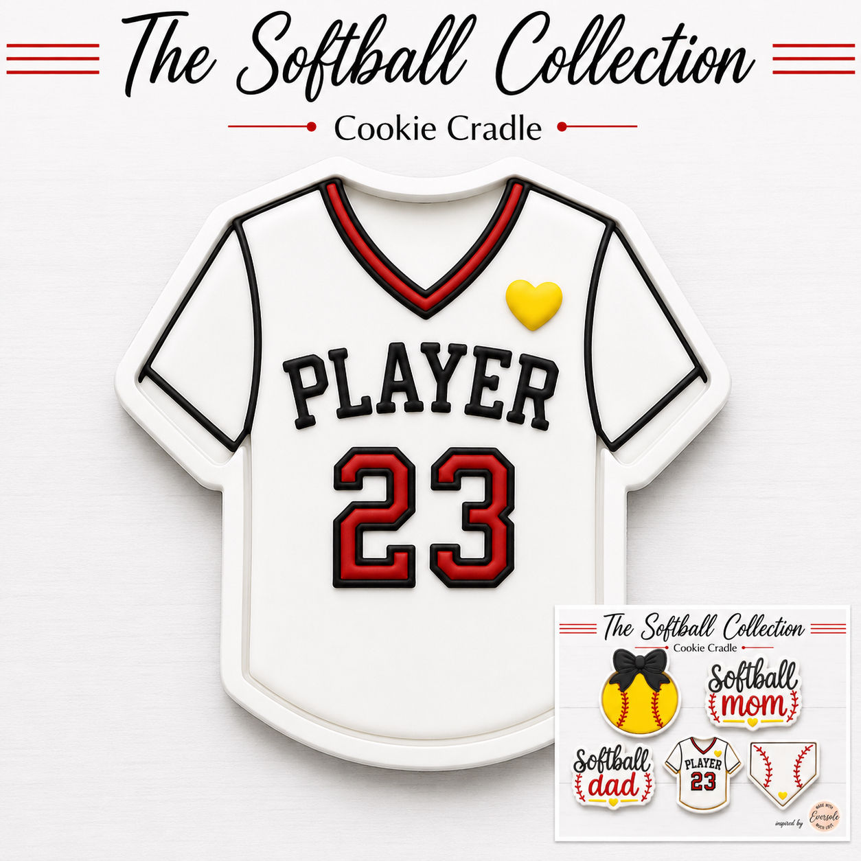 Softball Jersey - The Softball Collection - Cookie Cutter