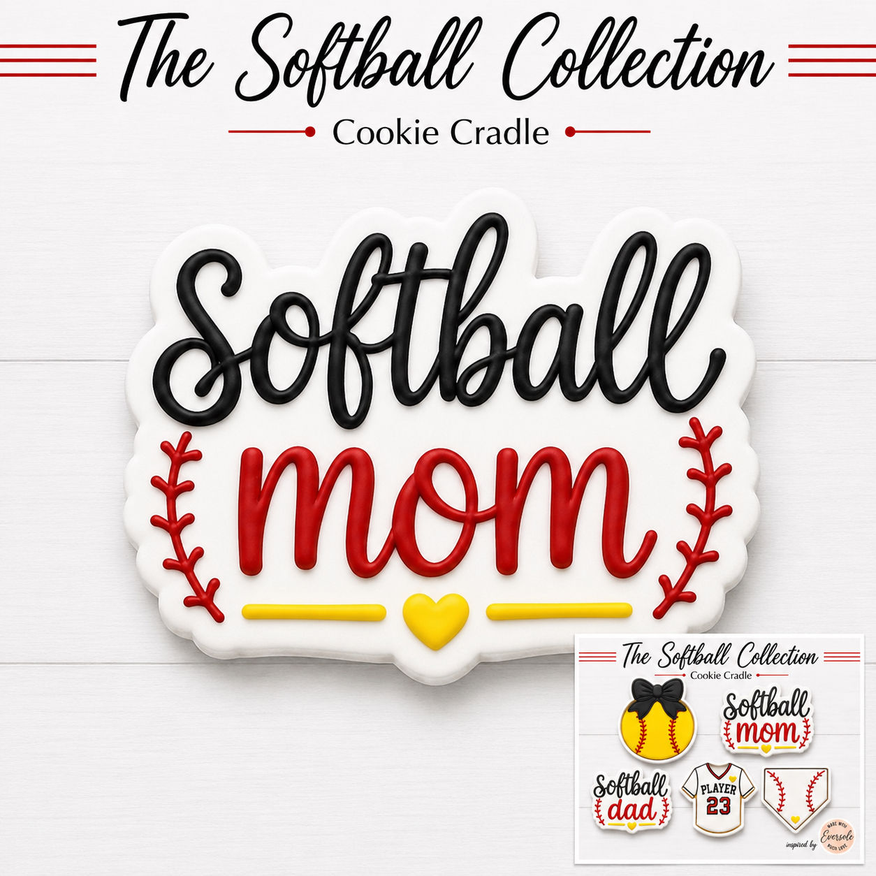 Softball Mom - The Softball Collection - Cookie Cutter