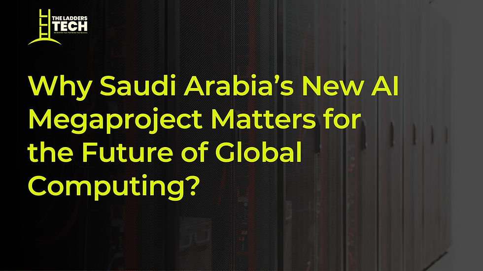Why Saudi Arabia’s New AI Megaproject Matters for the Future of Global Computing