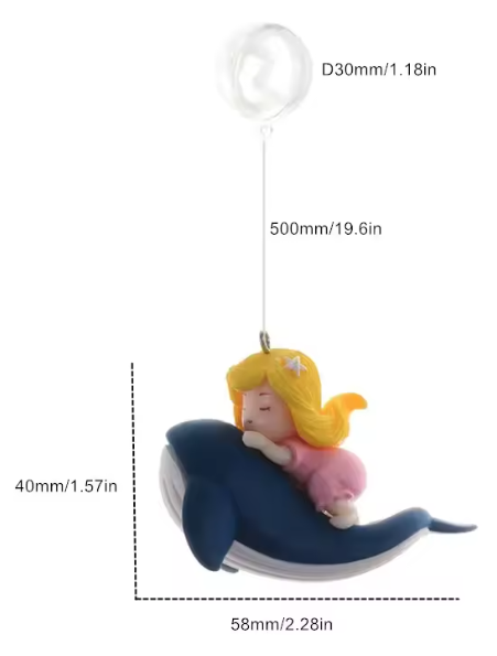 Thumbnail: FloatFriends™ – Aquarium Diver & Ocean Figurine Set (Single)