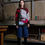 Thumbnail: Intarsia Knit Pattern Sweater with Embroidery