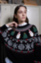 Thumbnail: Crochet Patch Christmas Sweater
