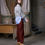 Thumbnail: Oversize Cardigan with Hand Made Pompom