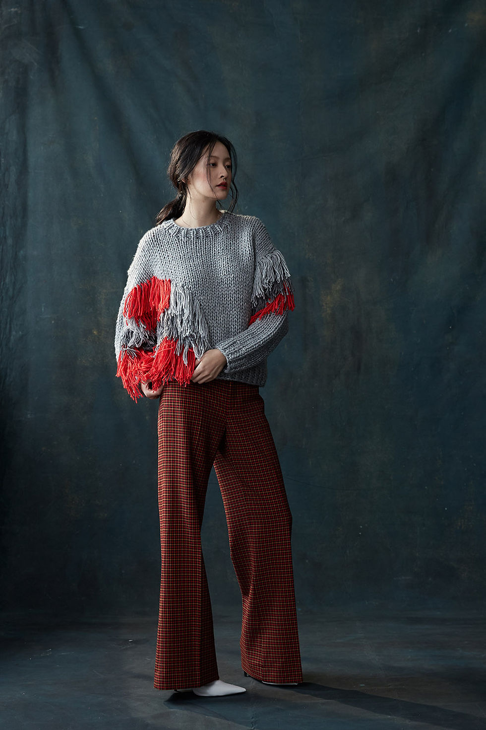 Thumbnail: F821 | Hand Knit Nomadic Fringes Pullover