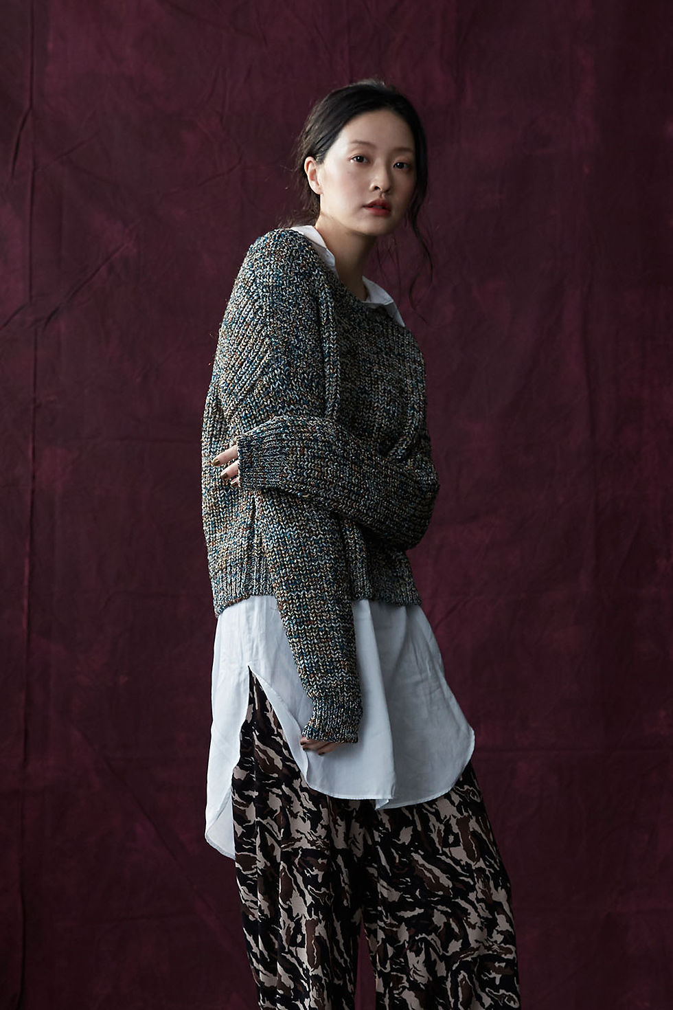 Thumbnail: BJ-1809-28 | Mixed Lurex Shining Pullover