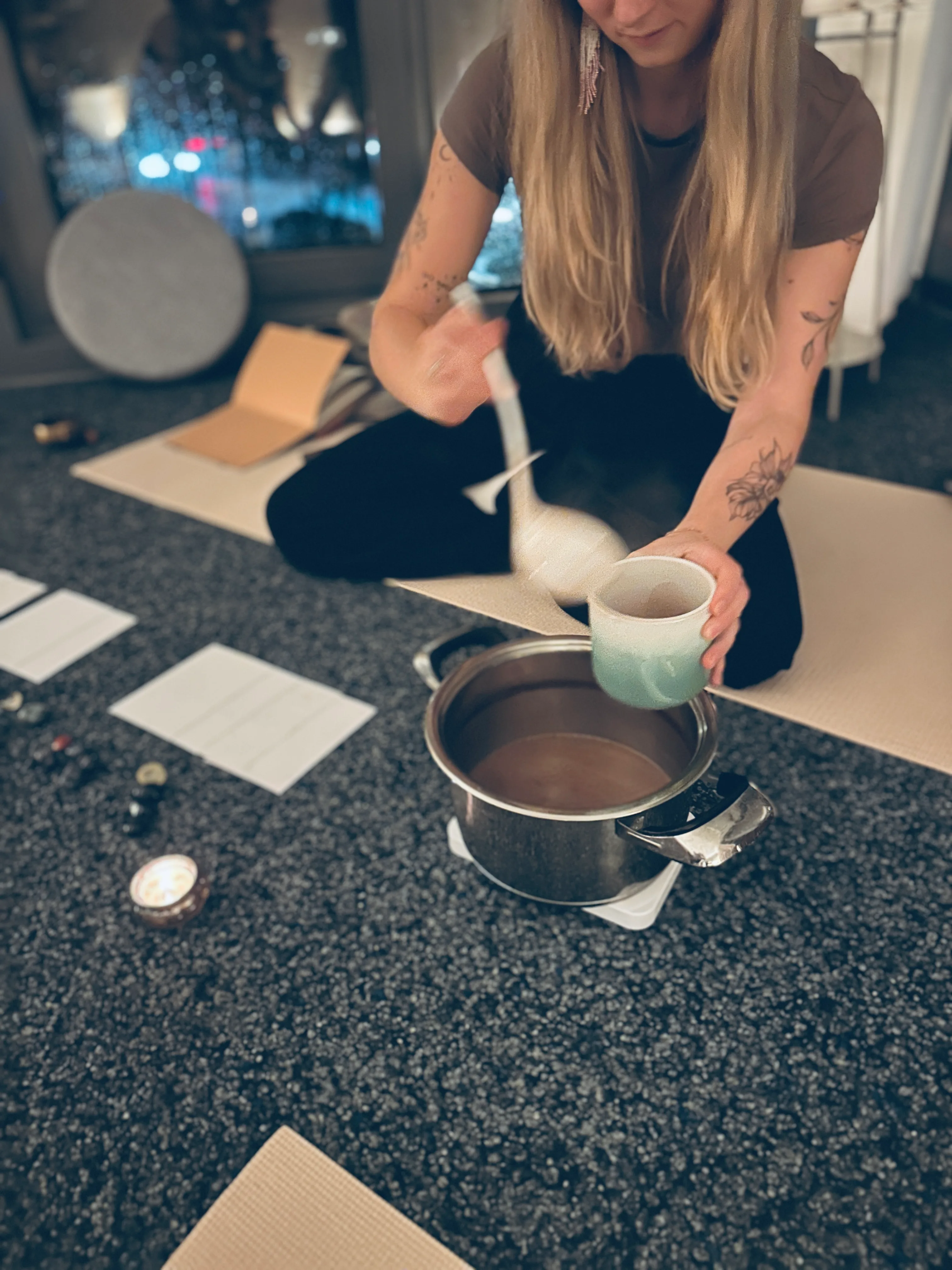 Kakao Zeremonie_AYA YOGA_Sarah