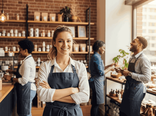 South African small business owner saving on staffing costs with a learnership program.