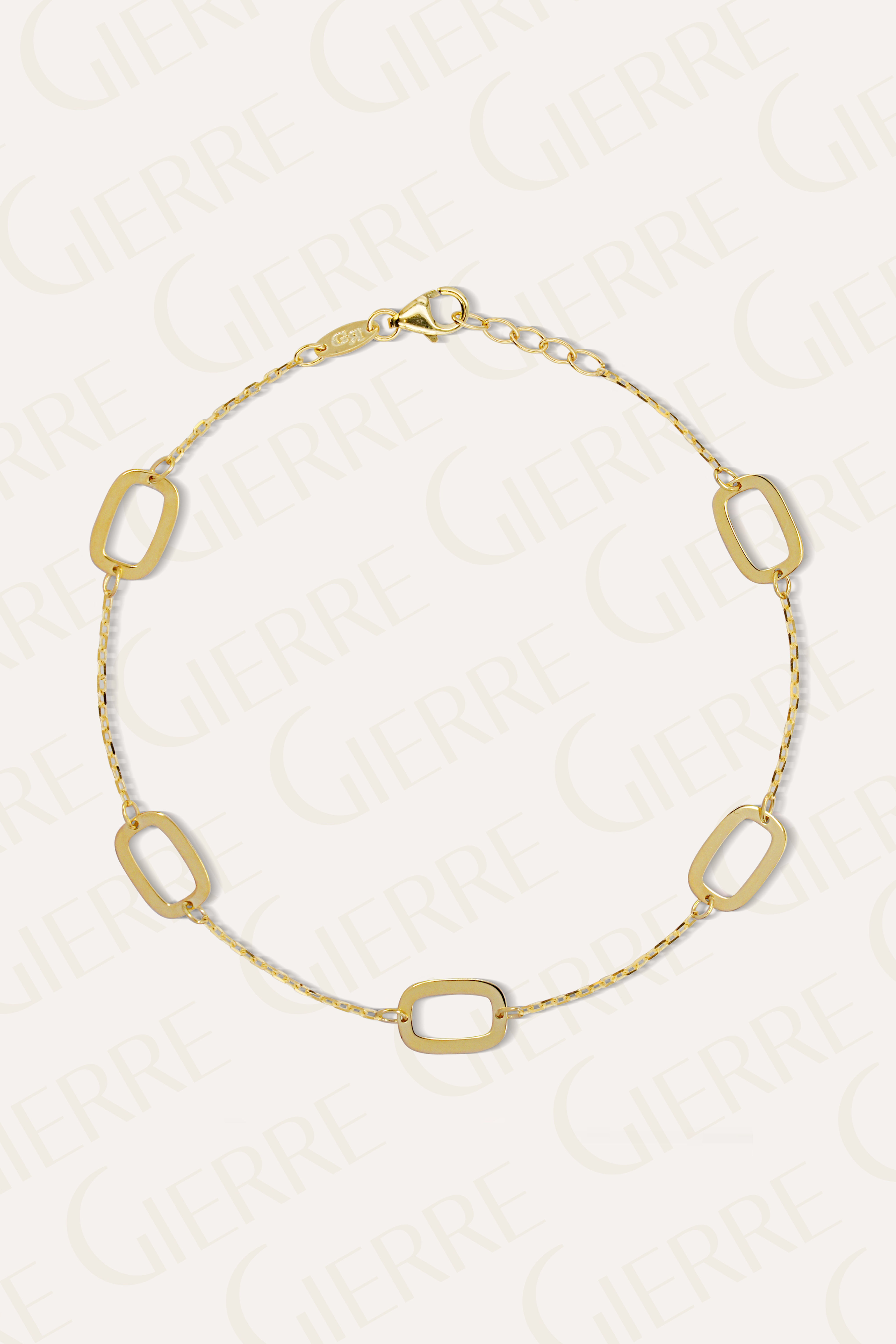 BR12556 - Bracciale con Elementi e Maglia Rollò