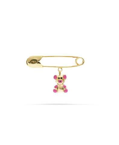 18kt gold Alice Baby brooch, the original by Fab Gobbetti