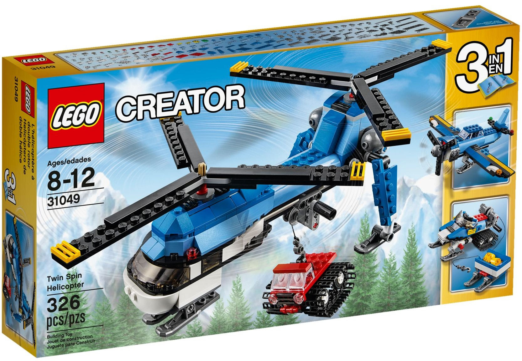 Lego Creator: Twin Spin Helicopter (30149)