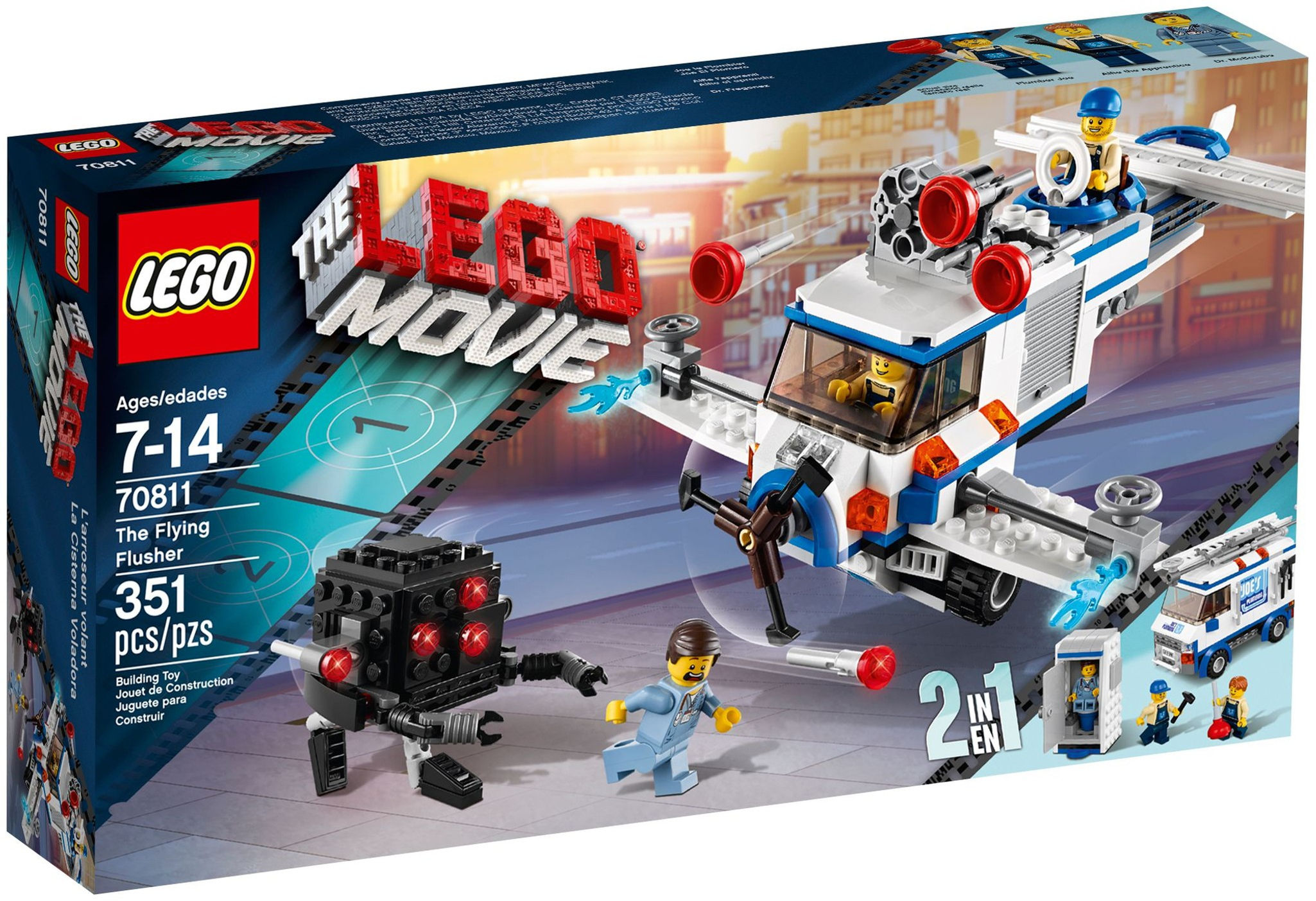 The Lego Movie: The Flying Flusher (70811)