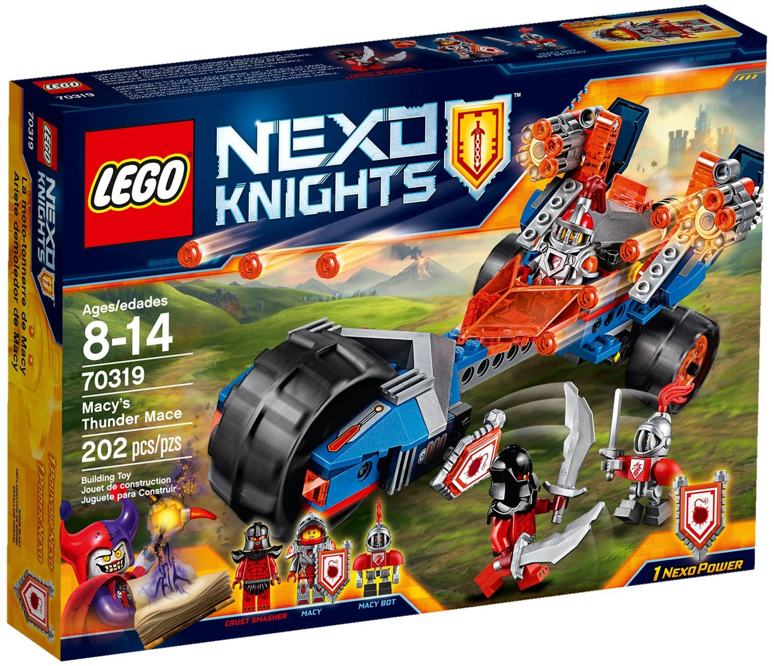 Lego Nexo Knights: Macy's Thunder Mace (70319)