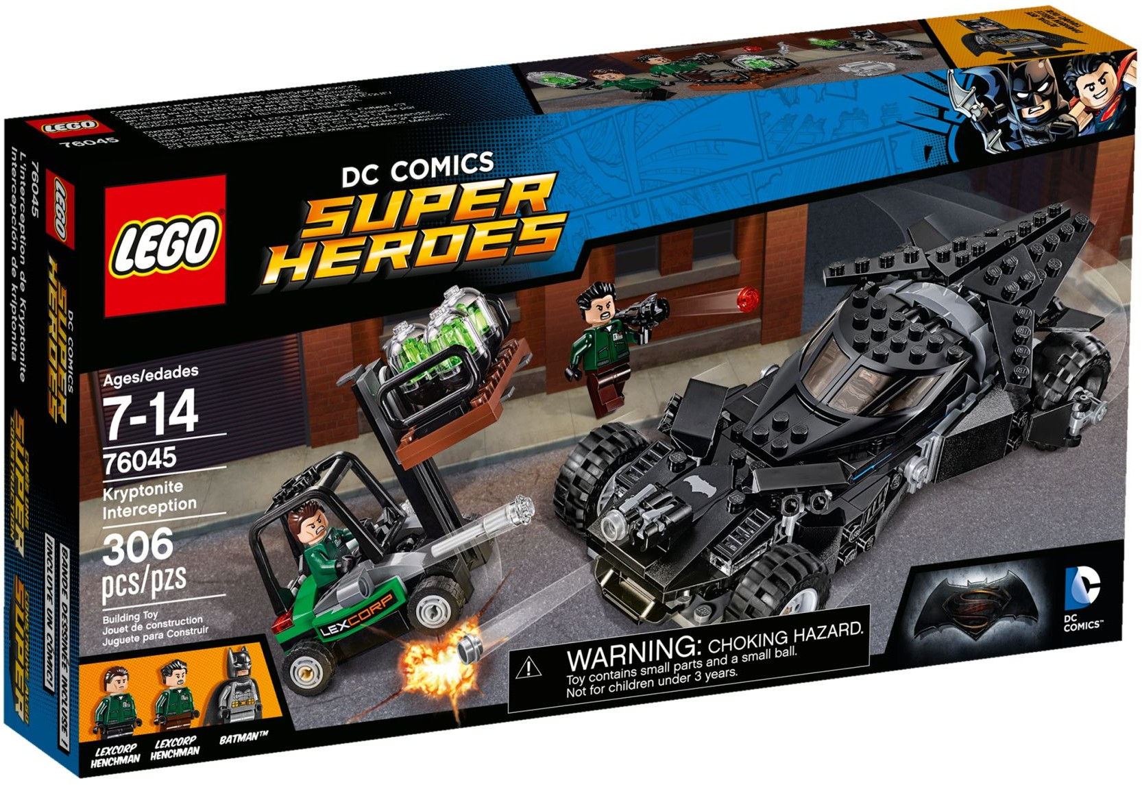 Lego Super Heroes: Kryptonite Interception (76045)