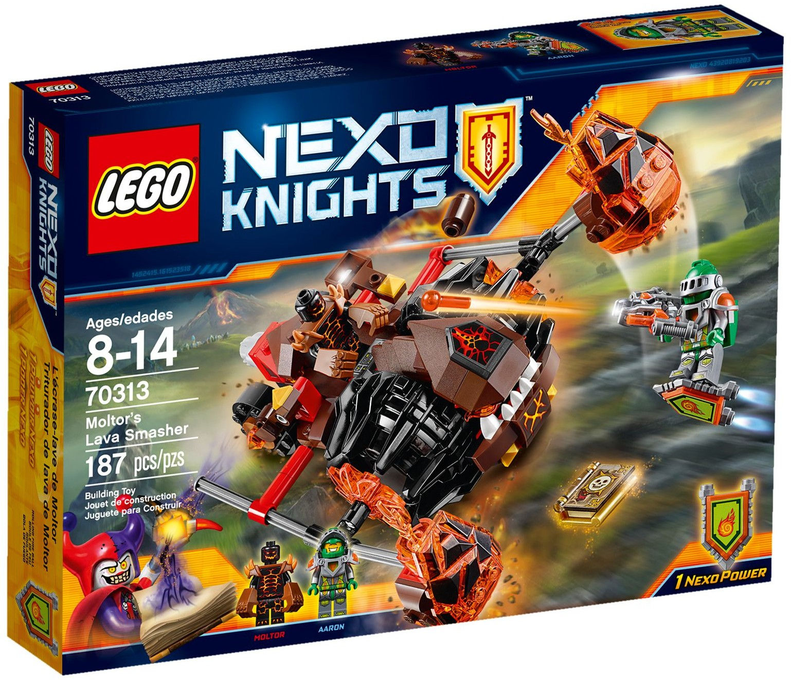 Lego Nexo Knights: Moltor's Lava Smasher (70313)