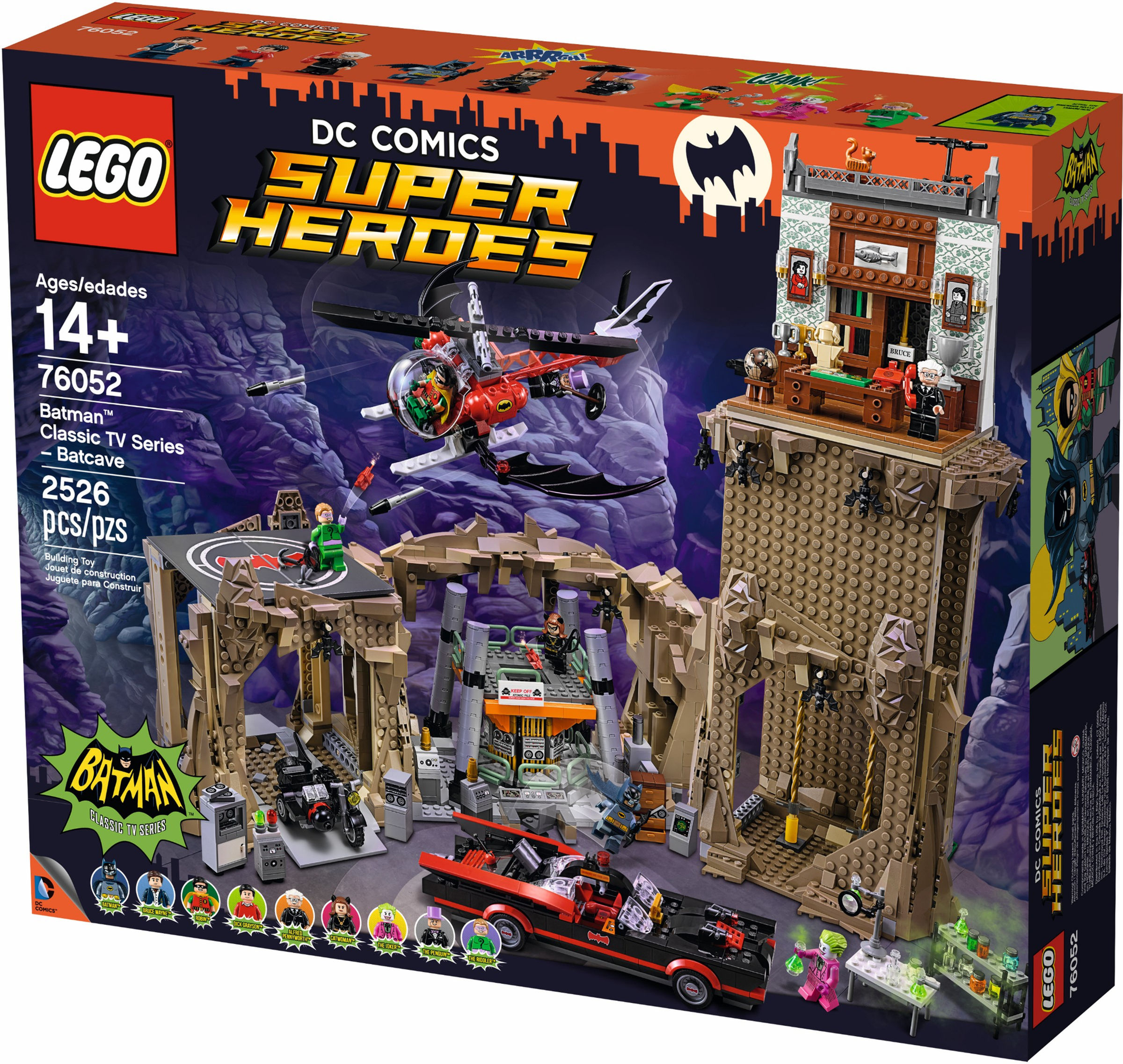 Lego Superheroes: Batman Classic TV Series- The Batcave (76052)