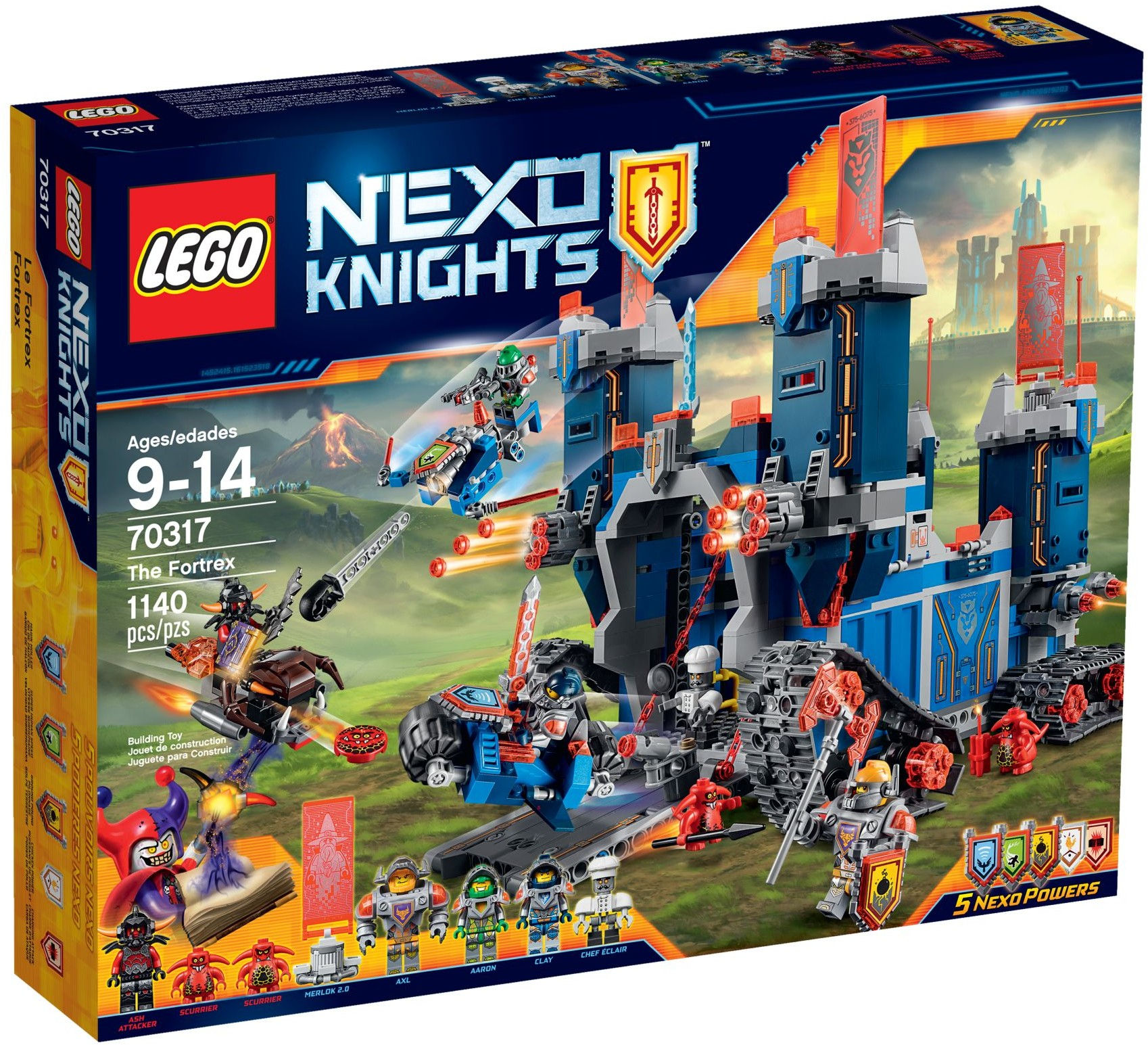 Lego Nexo Knights: The Fortrex (70317)