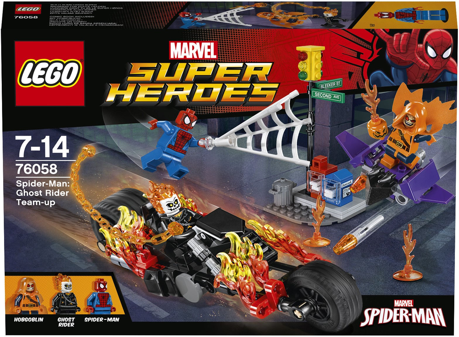 Lego Super Heroes: Spider-Man: Ghost Rider Team up (76058)