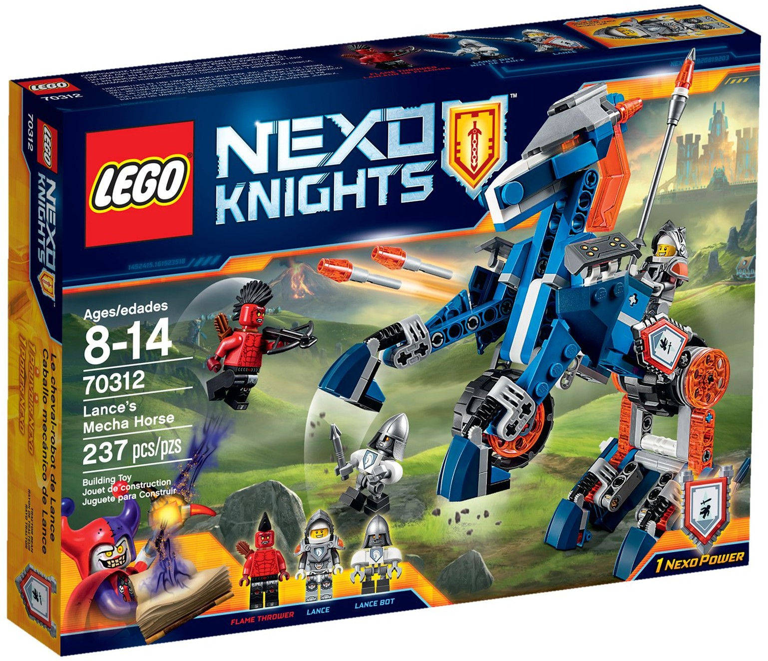 Lego Nexo Knights: Lance's Mecha Horse (70312)