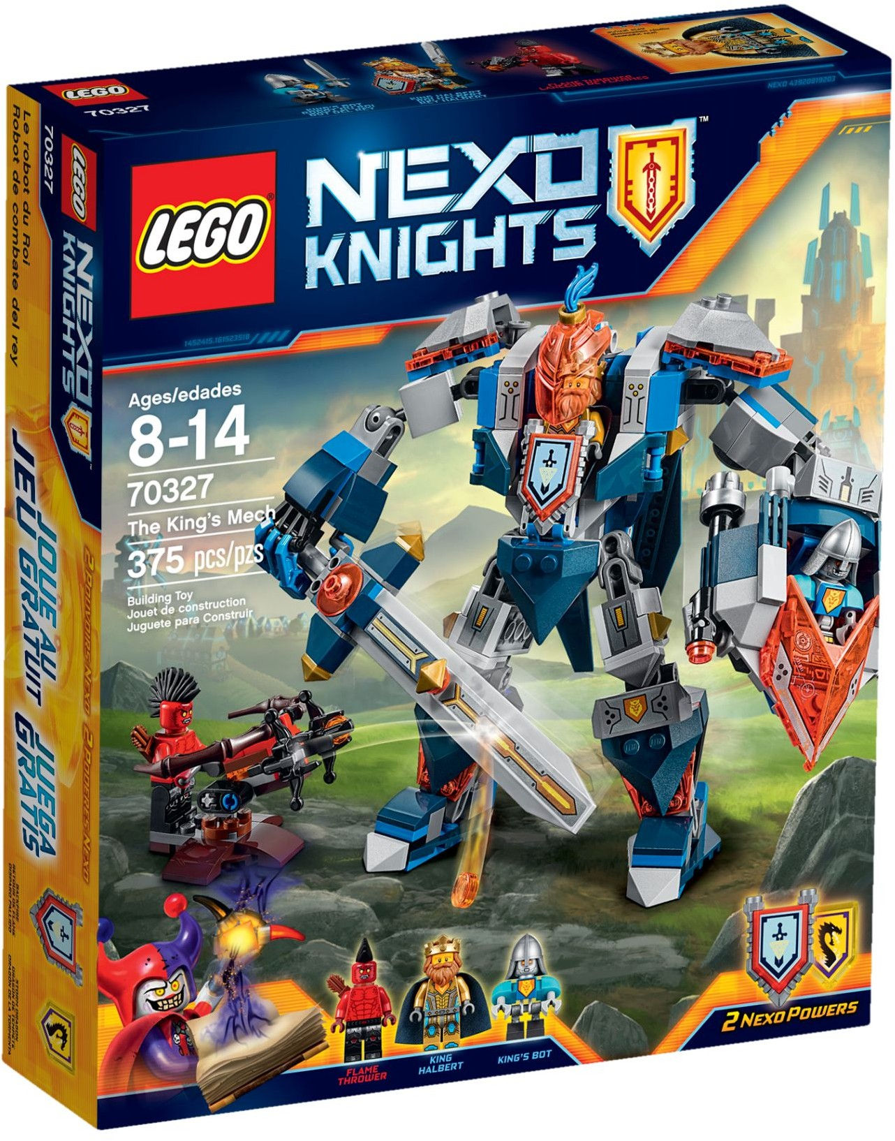 Lego Nexo Knights: The King's Mech (70327)