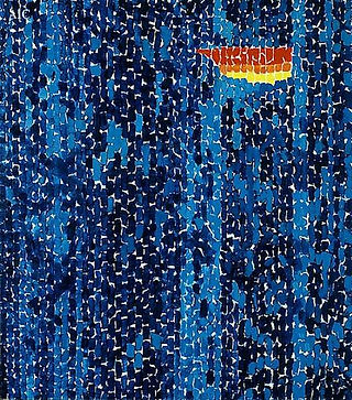 "Starry night and the astronaut"