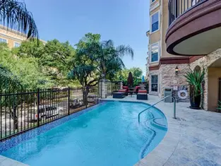 Pool at Residences at Gramercy, furnished apartments near MD Anderson