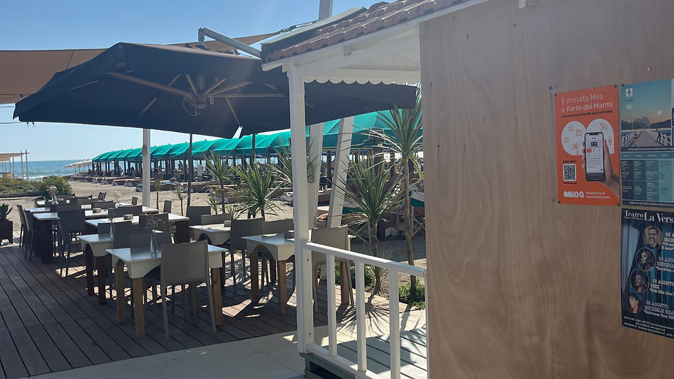 Mira QR codes in Forte dei Marmi
