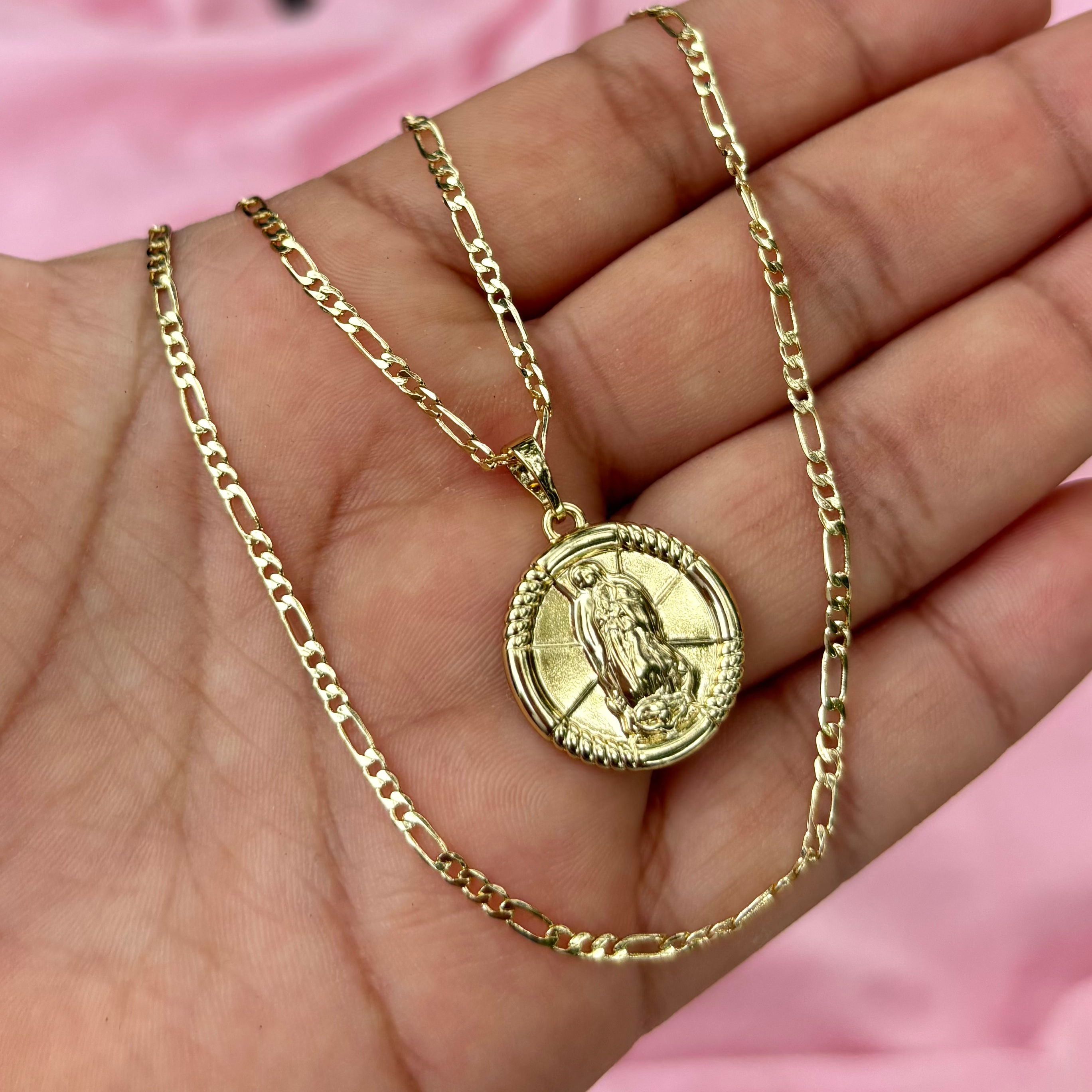 Circle medalla necklace 